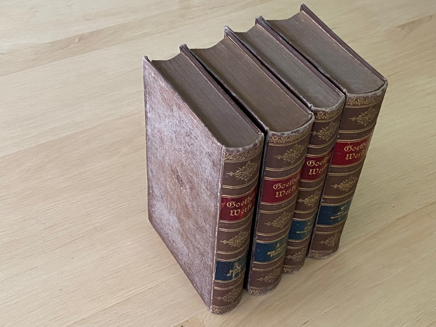 Goethes Werke 4 Bände“ (Johann Wolfgang von Goethe) – Buch